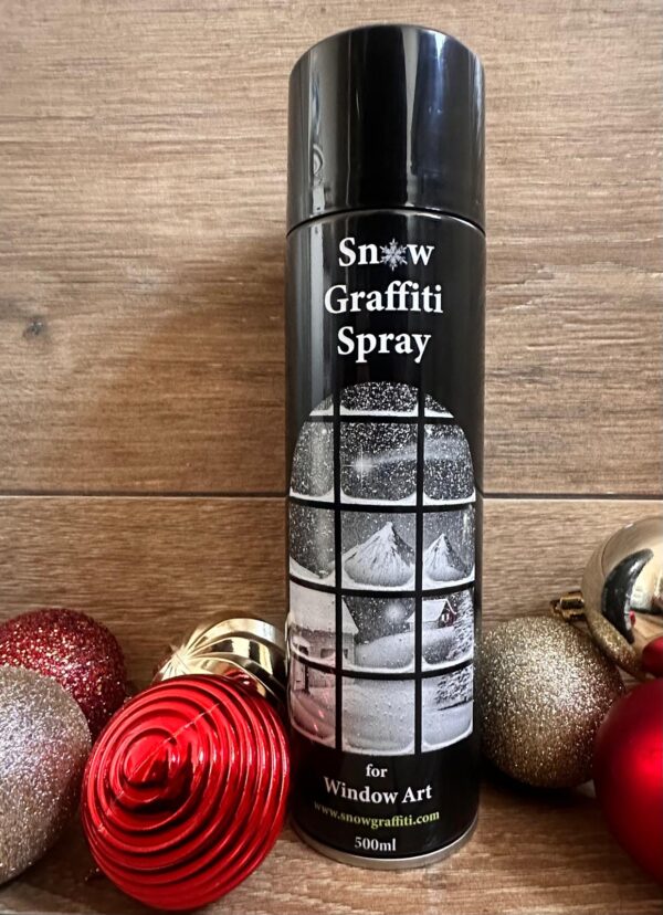 Snow Spray - 500ml Snow Graffiti Spray Can - White